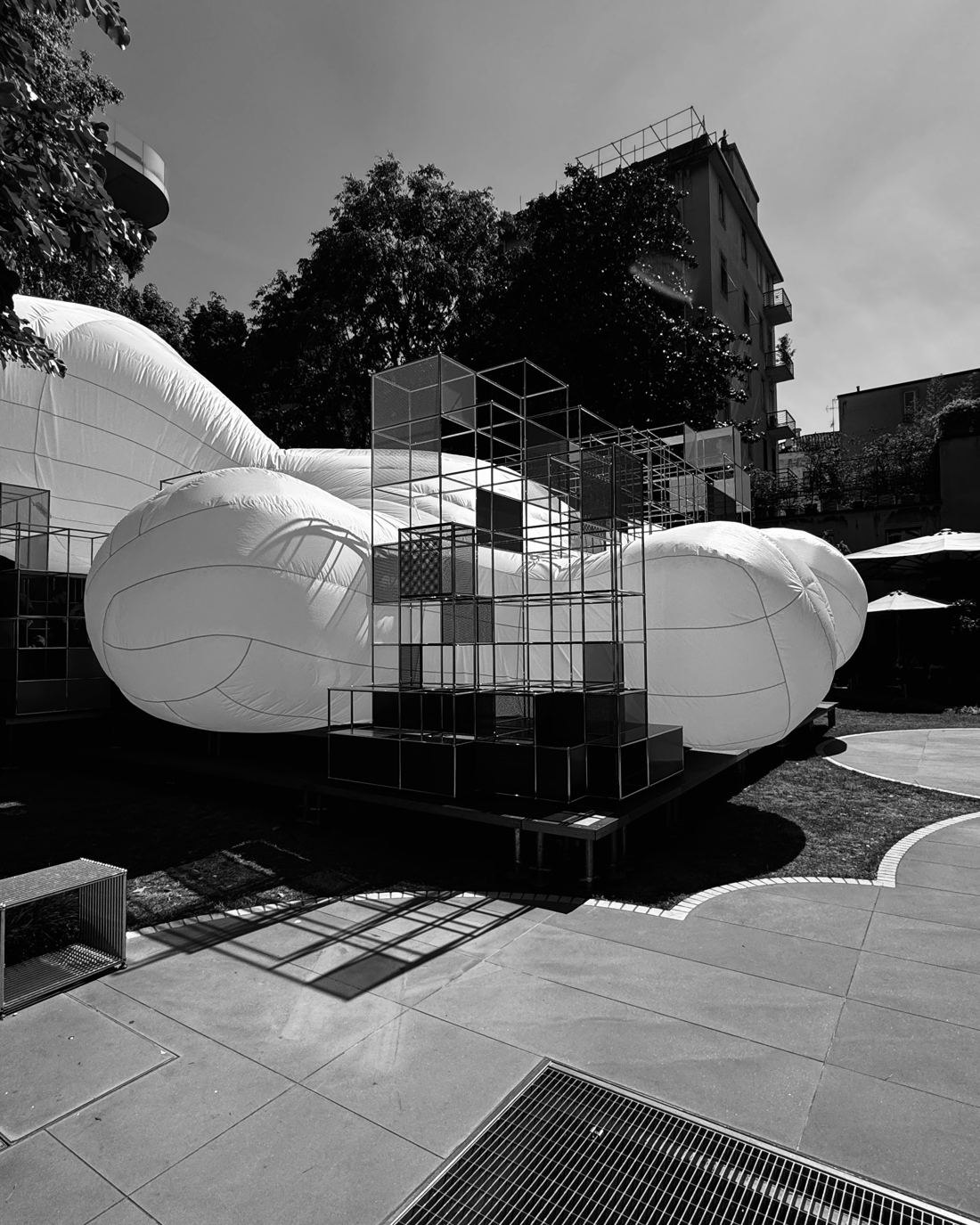 Architektonische Installation, Struktur und Form